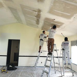 popcorn removal process Charlotte