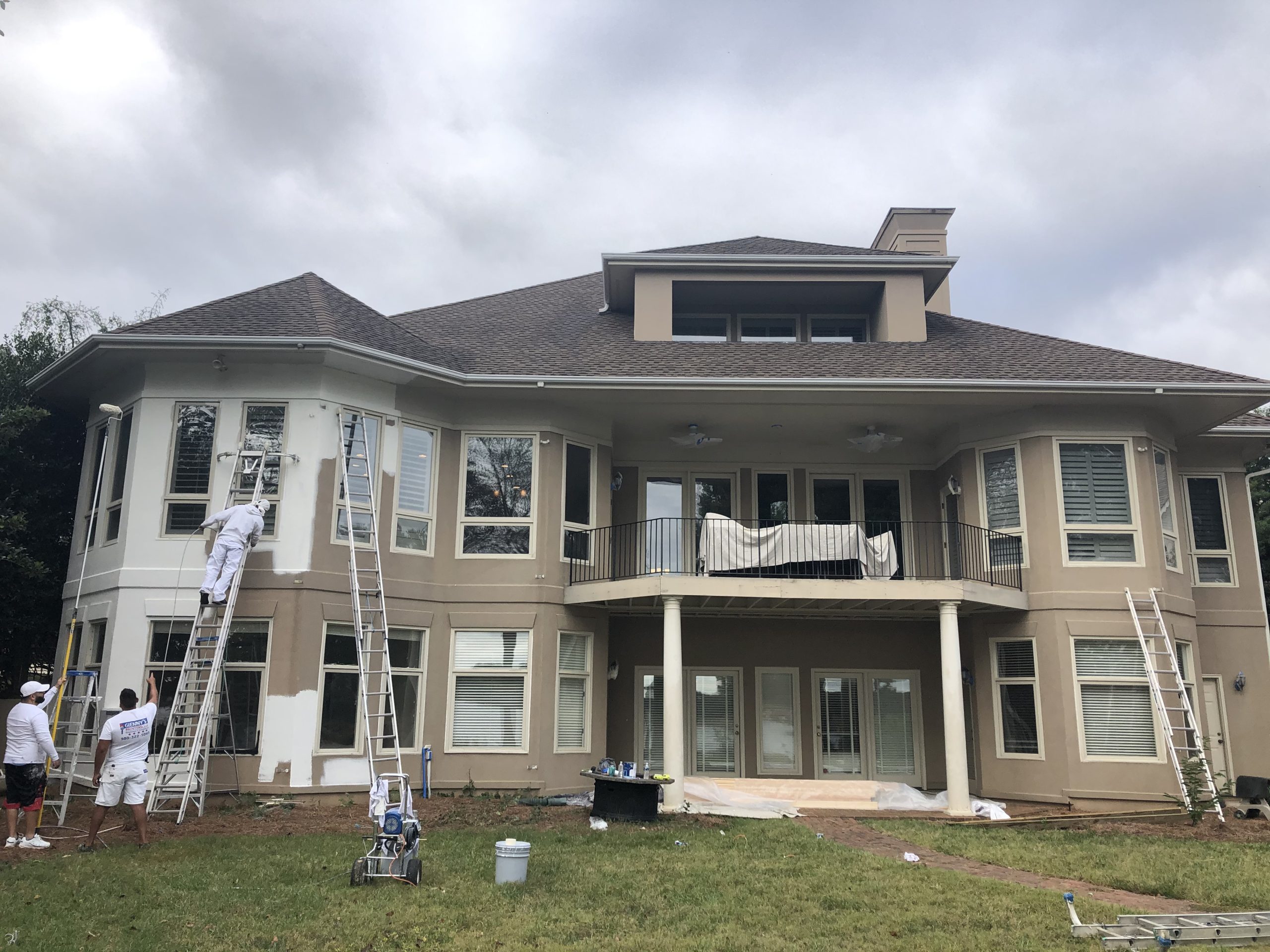 Davidson exterior painting services Glenny's Painting