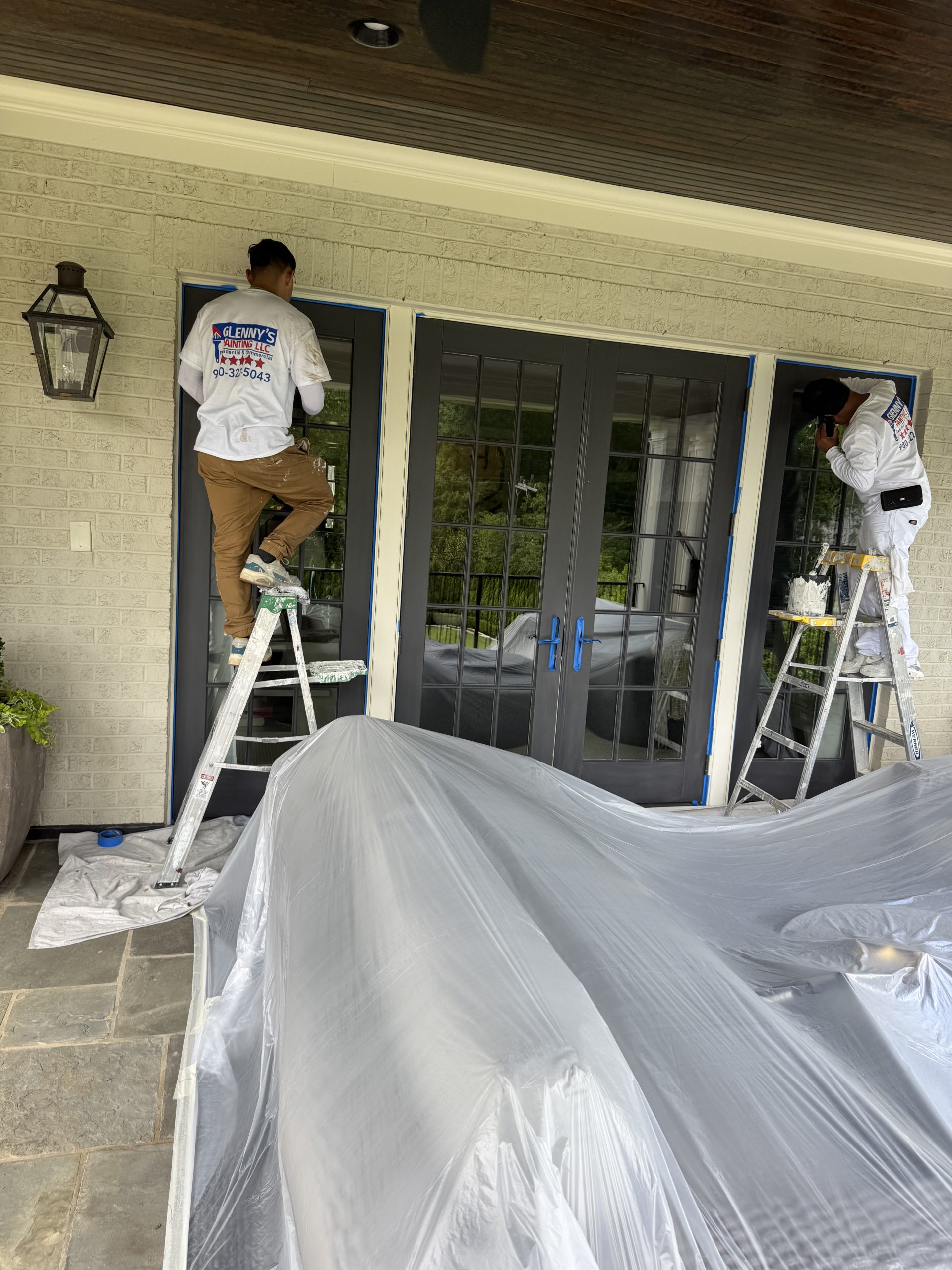 Mint Hill exterior painting services Glennys Painting