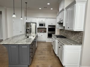painted kitchen cabinets in Charlotte