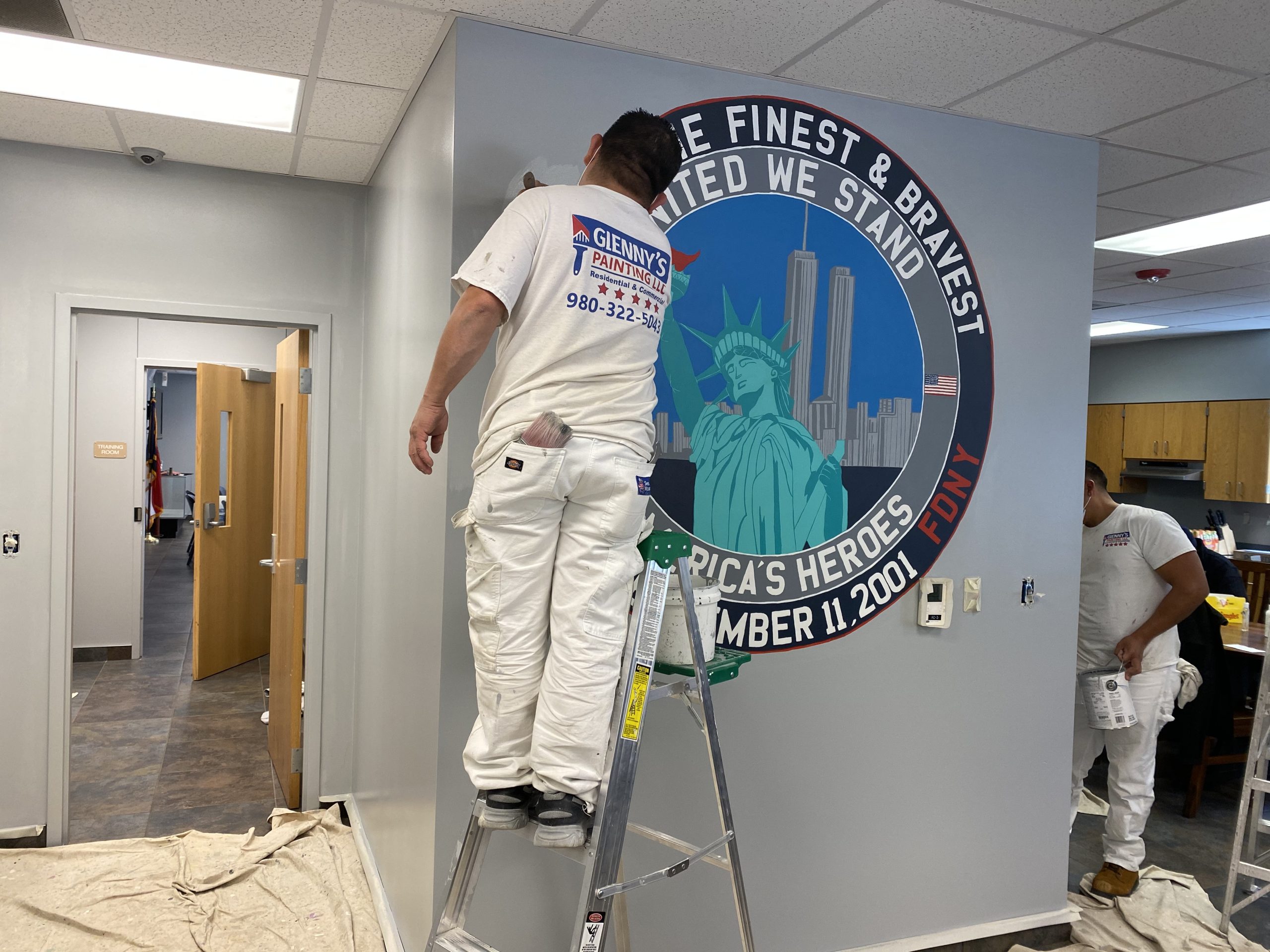 commercial painting contractor Charlotte Glennys Painting